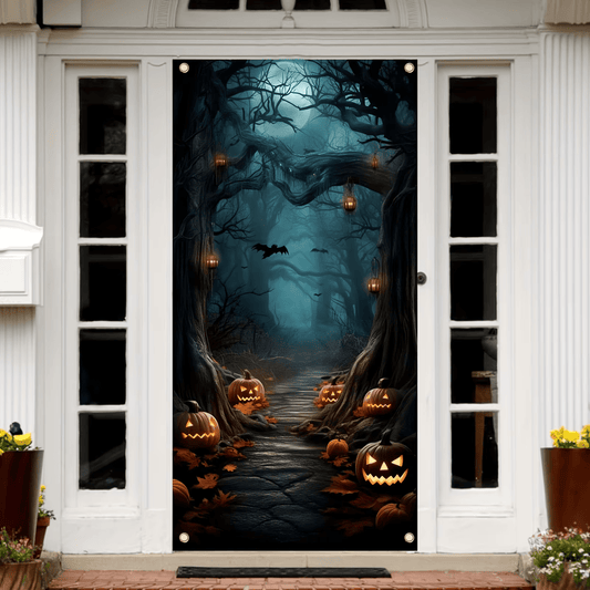 Halloween Cover™ - Tela Decorativa para Puertas